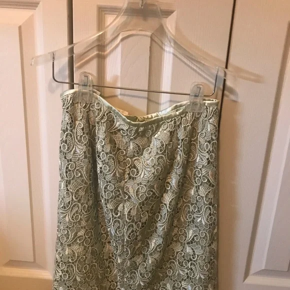 Tahari/Arthur S. Levine Petite Ceylon Green Skirt Suit